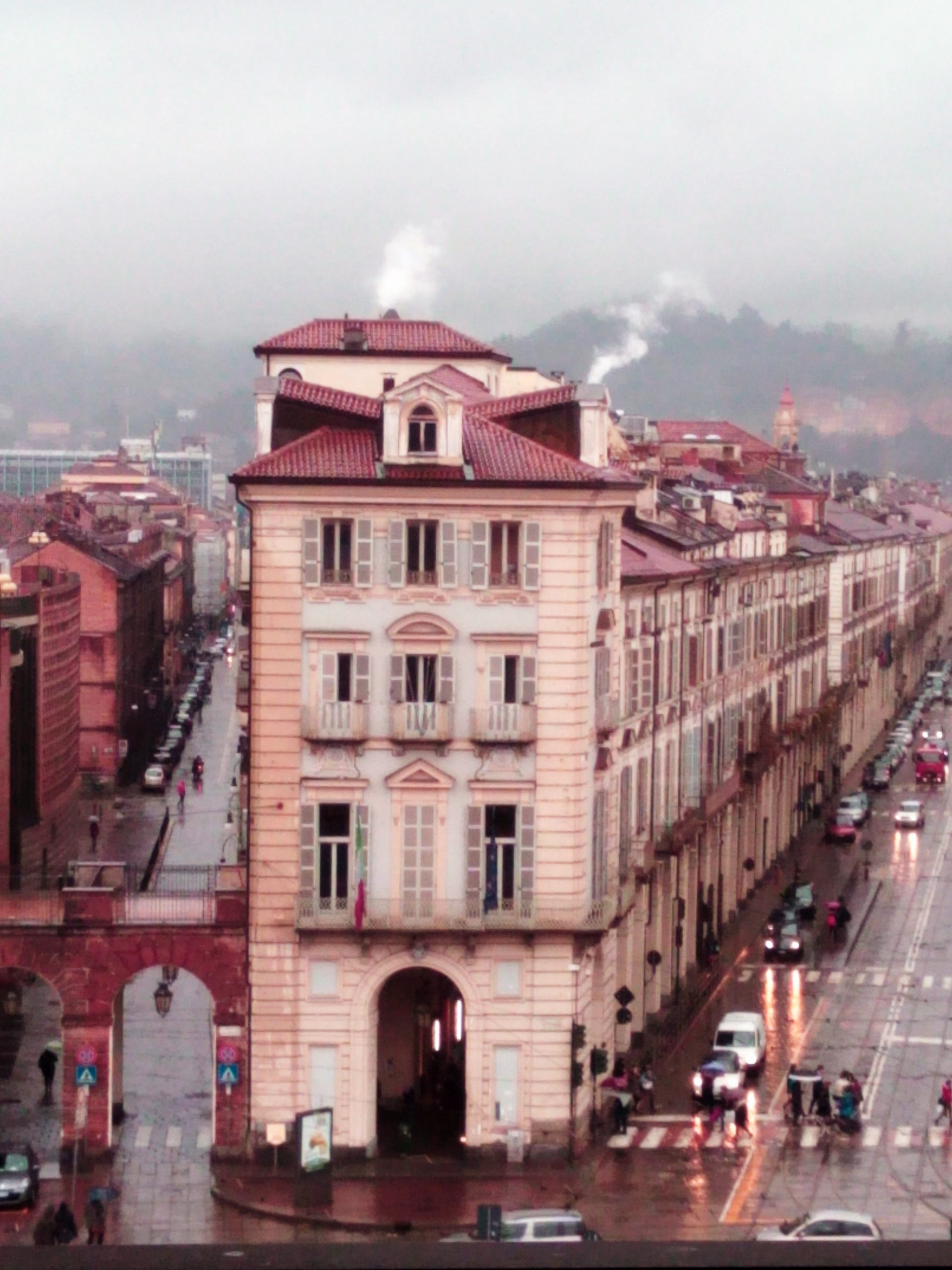 Torino - veduta da una finestra di Palazzo Madama