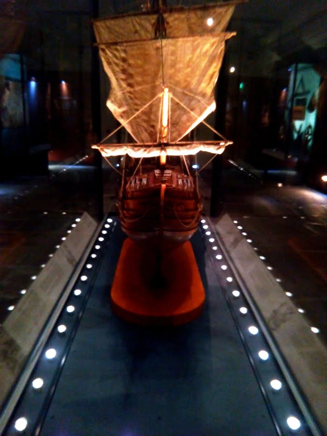 Museo del Mare di Genova - la sezione dedicata a Cristoforo Colombo