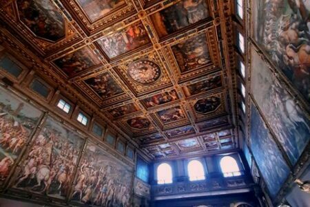 Il Salone dei Cinquecento a Palazzo Vecchio Firenze