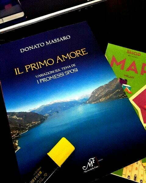 Viaggio a Lecco - col libro Il Primo Amore di Donato Massaro