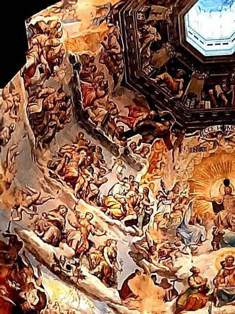 Gli affreschi della cupola di S Maria del Fiore a Firenze