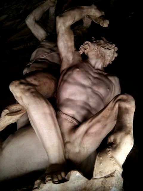 Vortice di azione nelle sculture del Salone dei Cinquecento a Palazzo Vecchio - Firenze