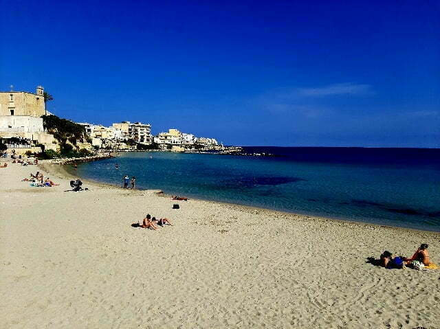 la prima spiaggia che vedo di Otranto