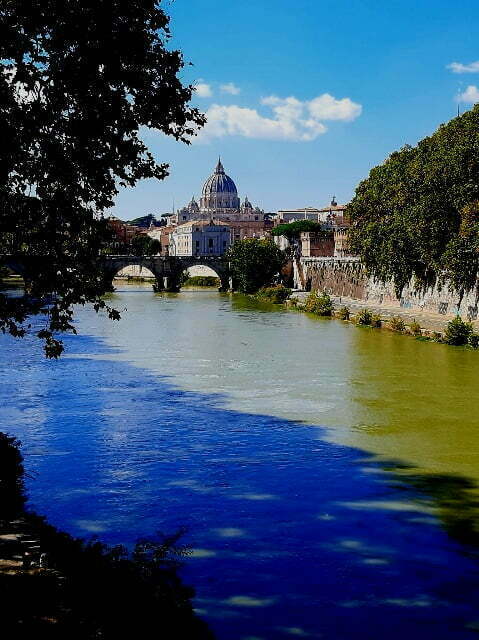San Pietro on the Tiber in Rome ITALY