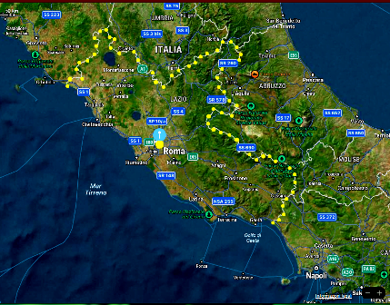 Where are Rome and Lazio ITALY