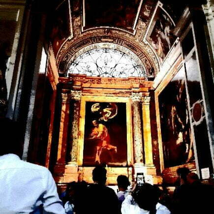 CALAMITA CARAVAGGIO A ROMA 8 queues to see Caravaggio in Rome ITALY