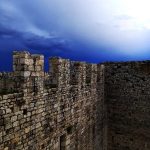 Veduta dal Castello di Prato, quasi un mistero di Svevia in Toscana